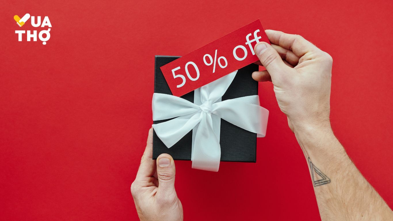 ai đó nhận được voucher giảm giá