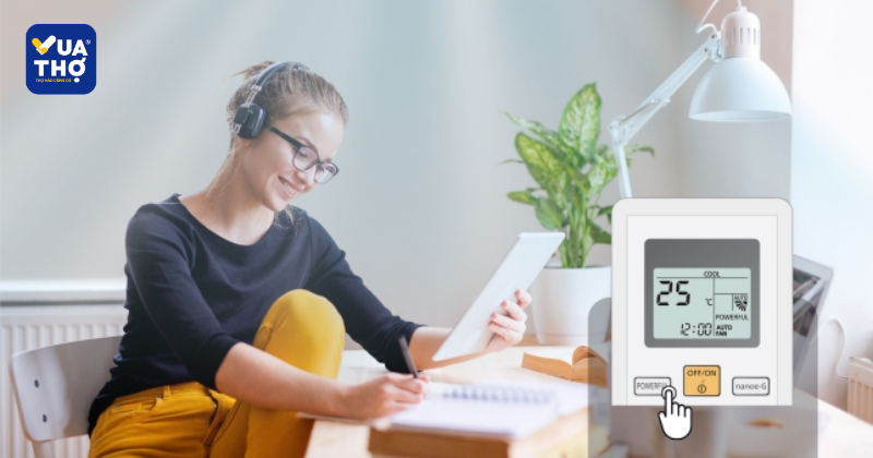 chế độ powerful làm lạnh mạnh