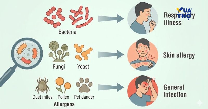 hậu quả khi không vệ sinh