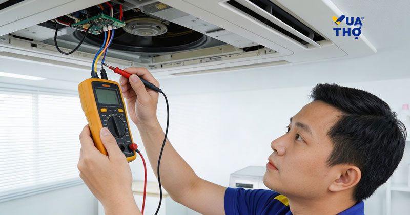 sửa bo mạch máy lạnh âm trần