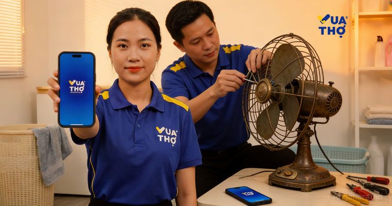 dịch vụ sửa chữa quạt điện