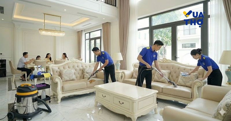 dịch vụ vệ sinh sofa cho căn hộ