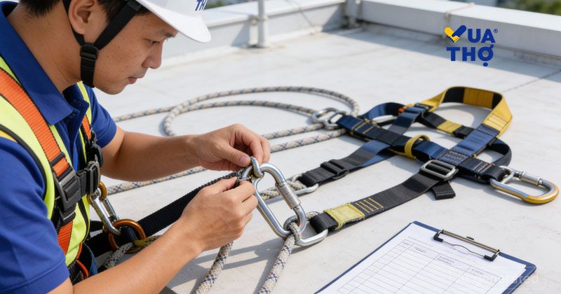 kiểm tra thiết bị trước khi sửa