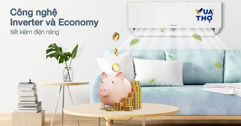 máy lạnh Nagakawa tiết kiệm điện