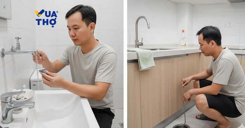 tự sửa chữa nước tại nhà