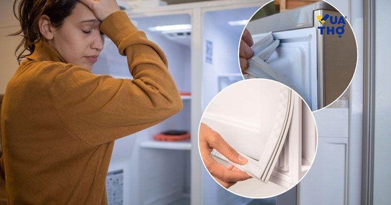 các vấn đề gioăng tủ lạnh bị hư