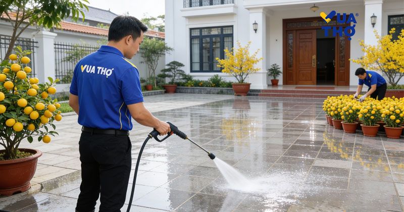 dọn nhà đón tết cùng Vua Thợ