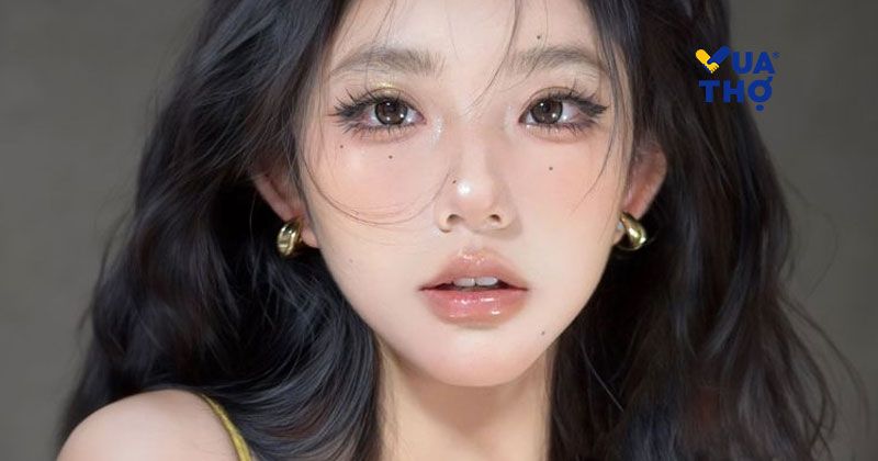 layout makeup nàng thơ douyin