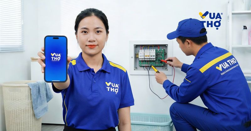 đặt thợ thi công đấu diện điện