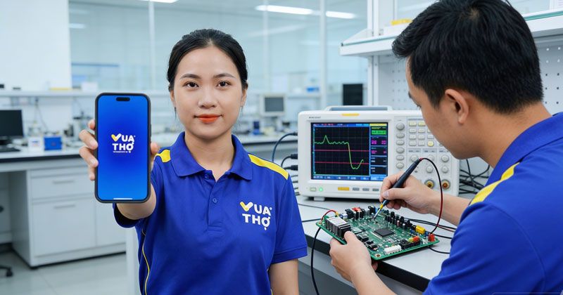 đặt thợ sửa bo mạch qua Vua Thợ