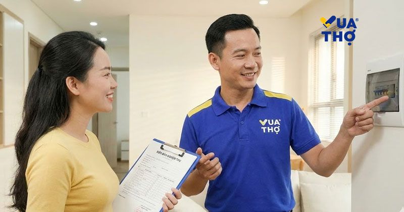 bàn giao sau khi dọn dẹp