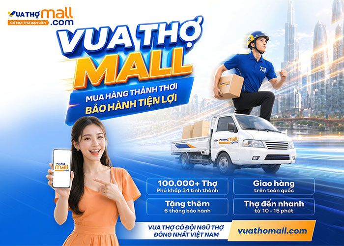 Sự tiện lợi từ Vua Thợ Mall