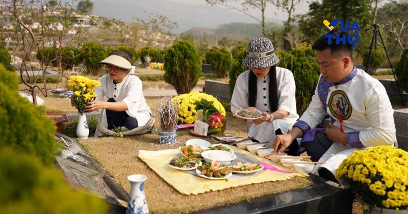 lễ tảo mộ vào ngày tết