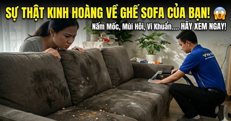 cách khử mùi sofa