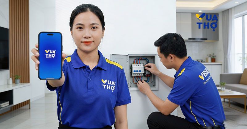 đặt sửa điện qua Vua Thợ