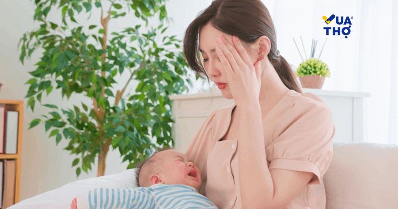 nhức đầu khi có con