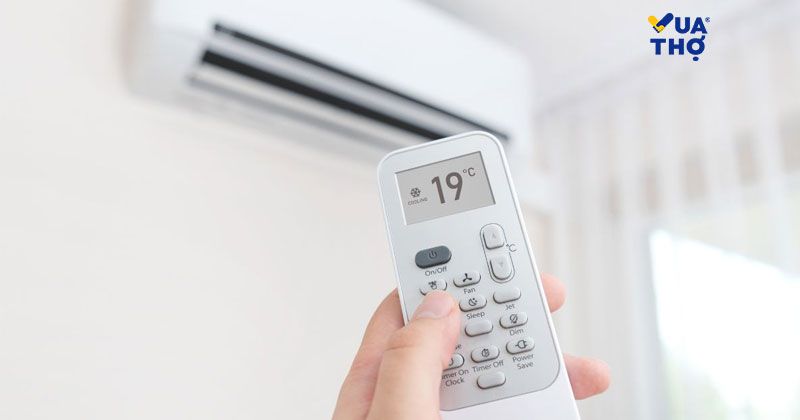 chỉnh nhiệt độ bằng remote