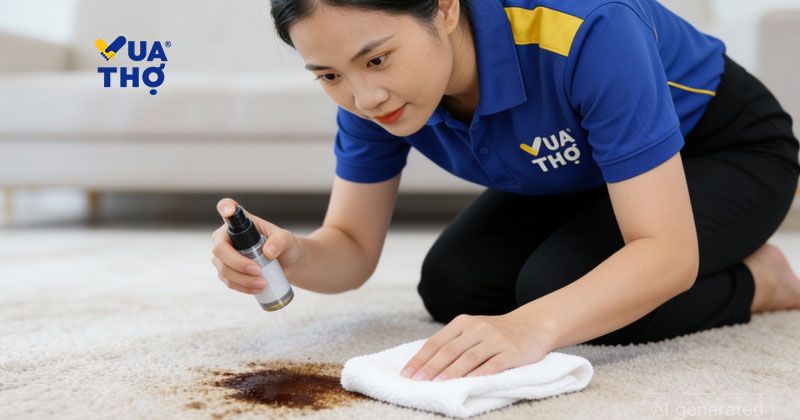 dịch vụ giặt thảm