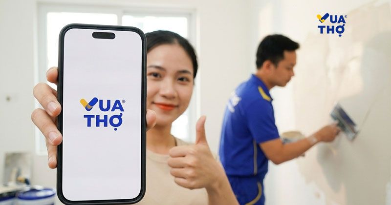 đặt dịch vụ sơn bả qua vua thợ