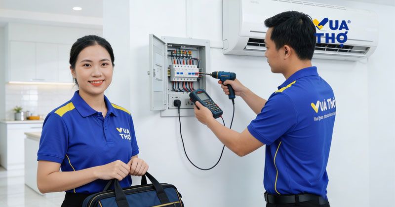 sửa chữa điện trước khi đi xa