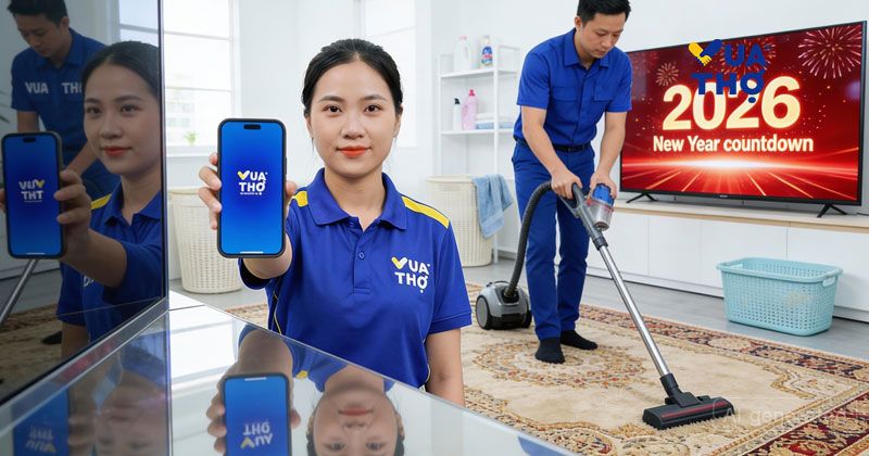 đặt lịch vệ sinh ngày tết