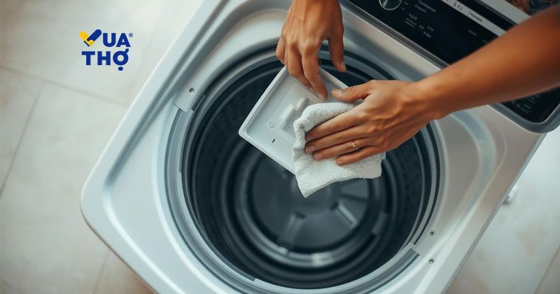 vệ sinh máy giặt tại nhà