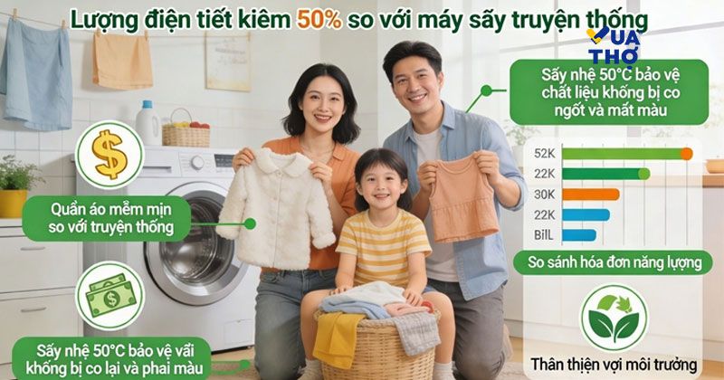 công nghệ sấy heatpump giảm tiền điện