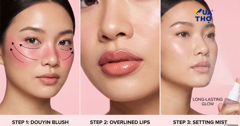 các bước makeup douyin
