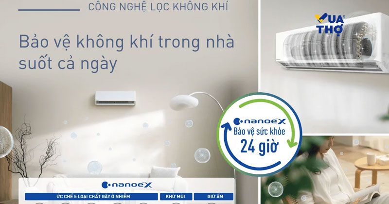 công nghệ nanoex bảo vệ không khí