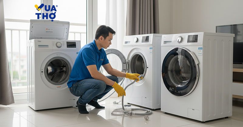tự vệ sinh máy giặt tại nhà