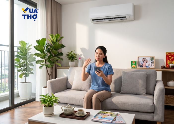 đặt thợ sửa điện lạnh