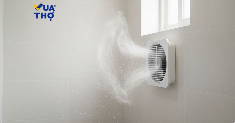 quạt hút mùi nhà vệ sinh khử khuẩn