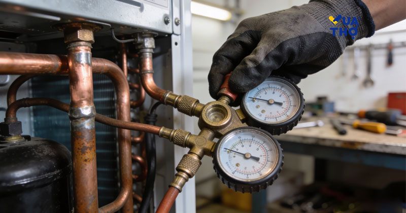 gas tủ lạnh bị lỗi